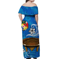 custom-personalised-tonga-kumete-kava-bowl-off-shoulder-long-dress-sila-vibes-blue