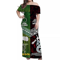 new-zealand-and-cook-islands-off-shoulder-long-dress-together-red