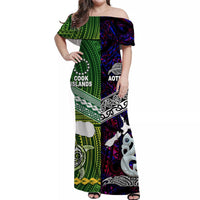 new-zealand-and-cook-islands-off-shoulder-long-dress-together-purple