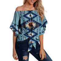 native-american-off-shoulder-waist-wrap-top-kokopelli-mix-navajo-pattern