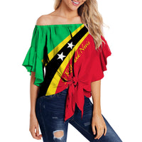 saint-kitts-and-nevis-off-shoulder-waist-wrap-top-skn-flag-simple-style