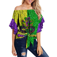 mardi-gras-off-shoulder-waist-wrap-top-colorful-style