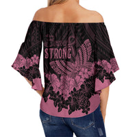 polynesian-breast-cancer-awareness-off-shoulder-waist-wrap-top-floral-butterfly