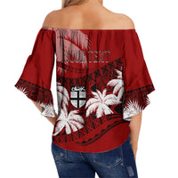personalised-fiji-day-off-shoulder-waist-wrap-top-flying-fijians-masi-kesa-style-red