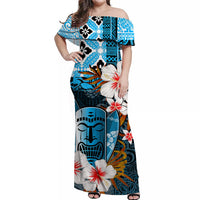 hawaii-tiki-off-shoulder-long-dress-blue-style