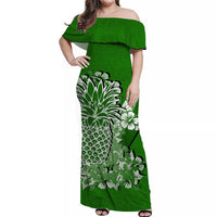 hawaii-pineapple-off-shoulder-long-dress-polynesian-green-style