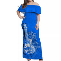 hawaii-ukulele-off-shoulder-long-dress-polynesian-blue-style