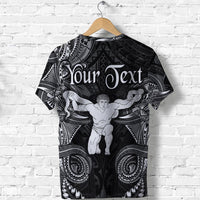 Custom Ophiuchus Zodiac Polynesian T Shirt Unique Style Black LT8 - Wonder Print Shop