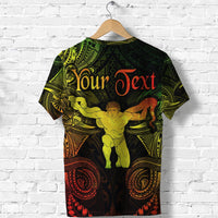 Custom Ophiuchus Zodiac Polynesian T Shirt Unique Style Reggae LT8 - Wonder Print Shop