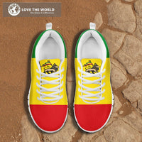 (Custom) Ethiopia Sneakers Flag Lion Personal Signature - Wonder Print Shop