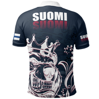 Finland Polo Shirt Finnish Brown Bear - Wonder Print Shop