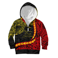 Papua New Guinea Kid Hoodie Unique Bird Style - Wonder Print Shop