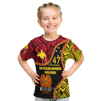 Papua New Guinea 47th Anniversary T Shirt Hapi De bilong Indipendens Papua Niugini - Wonder Print Shop