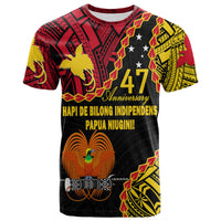 Papua New Guinea 47th Anniversary T Shirt Hapi De bilong Indipendens Papua Niugini - Wonder Print Shop