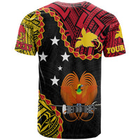 Custom Papua New Guinea 47th Anniversary T Shirt Hapi De bilong Indipendens Papua Niugini - Wonder Print Shop