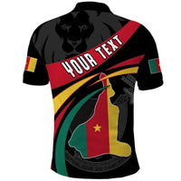 Custom Happy Independence Day Cameroon Polo Shirt - Wonder Print Shop