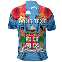 Custom Fiji 1970 Polo Shirt Happy 52 Years Independence Anniversary - Wonder Print Shop