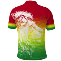 Ethiopia Polo Shirt Lion Ethiopian Style Flag LT13 - Wonder Print Shop
