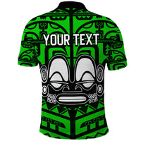 Custom Marquesas Islands Polo Shirt Marquesas Tattoo Green Special LT13 - Wonder Print Shop