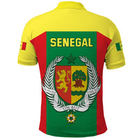 Senegal Football Polo Shirt Champion of Africa LT13 - Wonder Print Shop