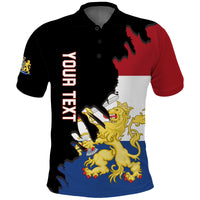 Custom Netherlands Polo Shirt Style Flag and Map Holland LT13 - Wonder Print Shop