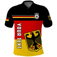 Custom Germany Football Polo Shirt Deutschland Sporty Style LT13 - Wonder Print Shop