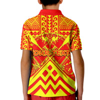 Custom Hawaii Mauna Kea Polo Shirt KID LT6 - Wonder Print Shop