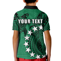 Custom Cook Islands Polo Shirt KID Mitiaro LT6 - Wonder Print Shop