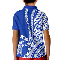 Cook Islands Pukapuka Polynesian Polo Shirt KID LT6 - Wonder Print Shop