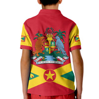 Custom Grenada Polo Shirt KID Keep Calm And Love Grenada LT13 - Wonder Print Shop