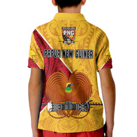 The Kumuls PNG Polo Shirt KID Papua New Guinea Polynesian Dynamic Style - Wonder Print Shop