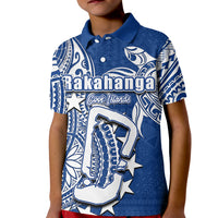 Custom Cook Islands Polo Shirt KID Rakahanga LT6 - Wonder Print Shop