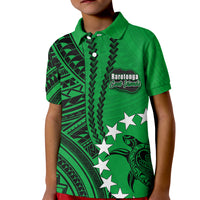 Cook Islands Rarotonga Polynesian Polo Shirt KID LT6 - Wonder Print Shop