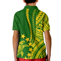Cook Islands Polynesian Polo Shirt KID LT6 - Wonder Print Shop