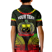 Custom Samoa Ula Nifo Tribal Polo Shirt KID Regage Style LT6 - Wonder Print Shop