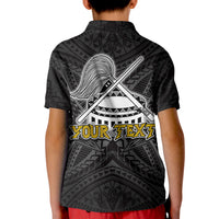 Custom Seal of American Samoa Polo Shirt KID LT6 - Wonder Print Shop