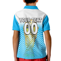 (Custom And Number) Argentina Polo Shirt Football 2022 KID Sport Style LT6 - Wonder Print Shop