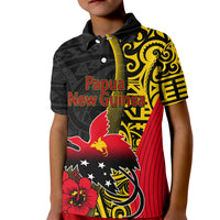 Custom Papua New Guinea Polo Shirt KID Vibe Style LT6 - Wonder Print Shop