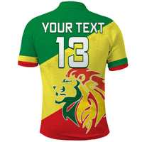 (Custom Text and Number) Senegal Football Polo Shirt Lions of Teranga Soccer Football 2022 Style Flag LT13 - Wonder Print Shop