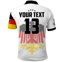 (Custom Text and Number) Germany Football Polo Shirt Come On Nationalelf Soccer Deutschland Champions World Cup LT13 - Wonder Print Shop