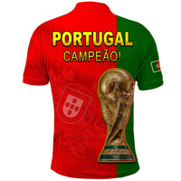 Portugal Polo Shirt Football 2022 Style Flag Portuguese Champions LT13 - Wonder Print Shop