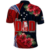 Samoa Fathers Day Polo Shirt Polynesian Best Dad Ever LT13 - Wonder Print Shop
