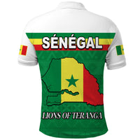 Senegal Polo Shirt 2022 Sporty Lions of Teranga Proud Football LT13 - Wonder Print Shop