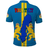 Custom Sweden LGBT Day Polo Shirt Be Proud Of Who You Are - Wonder Print Shop