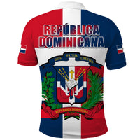 Custom Dominican Republic Polo Shirt Dominicana Proud Style Flag LT13 - Wonder Print Shop
