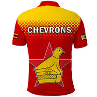 Zimbabwe Cricket Polo Shirt The Chevrons ODI Style - Wonder Print Shop