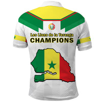 Senegal Football Polo Shirt Champions WC 2022 - Wonder Print Shop