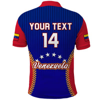 (Custom Text And Number) Venezuela Polo Shirt 2023 Baseball Sporty Version - Wonder Print Shop