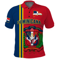 Dominican Republic Polo Shirt Happy 179 Years Of Independence - Wonder Print Shop