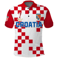 Croatia Football Polo Shirt Vatreni Hrvatska Champions 2022 World Cup LT13 - Wonder Print Shop